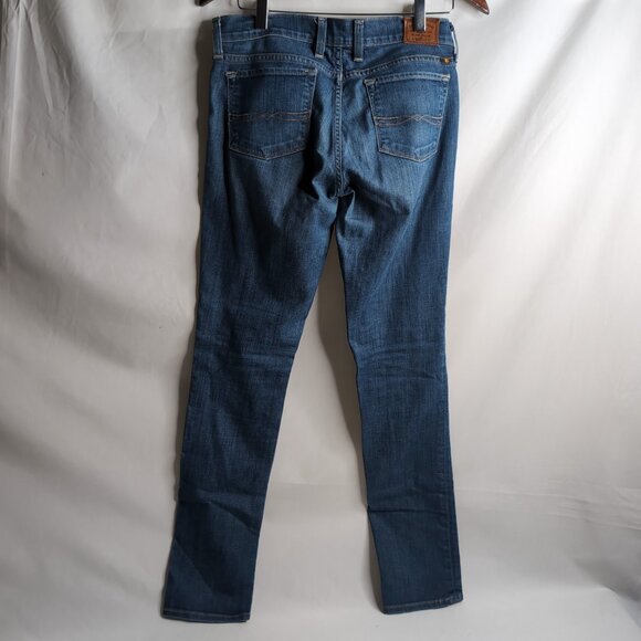 Lucky Brand Women's Charlie Skinny Regular Medium Wash Denim Jeans, Size 6 (28") - Picture 2 of 9